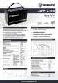 Akumulator Seria JLFP - LITHIUM LiFePO4 12,8V 105AH
www.rob-tar.pl
