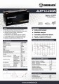 Akumulator Seria JLFP - LITHIUM LiFePO4 12,8V 200AH
www.rob-tar.pl