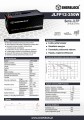 Akumulator Seria JLFP - LITHIUM LiFePO4 12,8V 250AH
www.rob-tar.pl