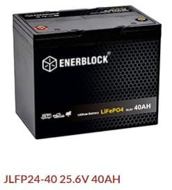  Akumulator Seria JLFP - LITHIUM LiFePO4 25,6V 40AH