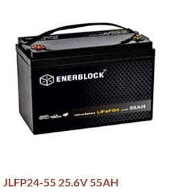  Akumulator Seria JLFP - LITHIUM LiFePO4 25,6V 55AH