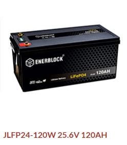  Akumulator Seria JLFP - LITHIUM LiFePO4 25,6V 120AH