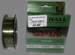 Mistrall Amundson Spin 0,22mm/150m Żyłka