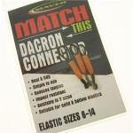 Dacron - łacznik guma/żyłka - Maver medium 6-14(średni)