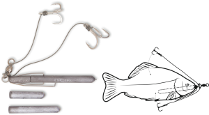 PRZYPON DEAD BAIT 100KG #2/0 