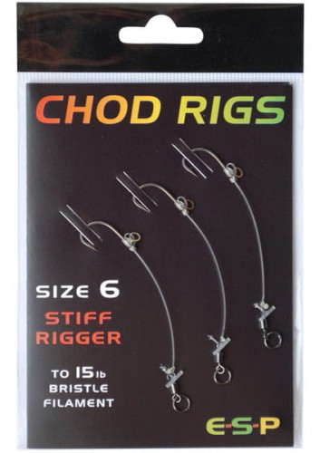 ESP Zestaw Chod Rigs 3 szt. rozmiar 5 www.rob-tar.pl