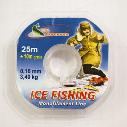 Żyłka podlodowa ice fishing cormoran 0,16mm 35m rob-tar.pl