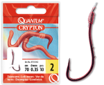 PRZYPON CRYPTON ROSÓWKA CZERWONY 0,35MM 70CM 10SZT #2 