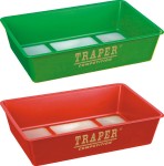 Kuweta Traper mała z siatką zielona 33 x 22cm 35089