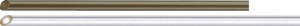 Rurka PVC Zielona 100 cm 1,8 mm