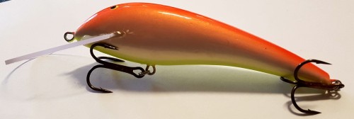 Wobler Bonito Szczupak 12,5  cm - POMARAŃCZOWO ŻÓŁTY WWW.ROB-TAR.PL